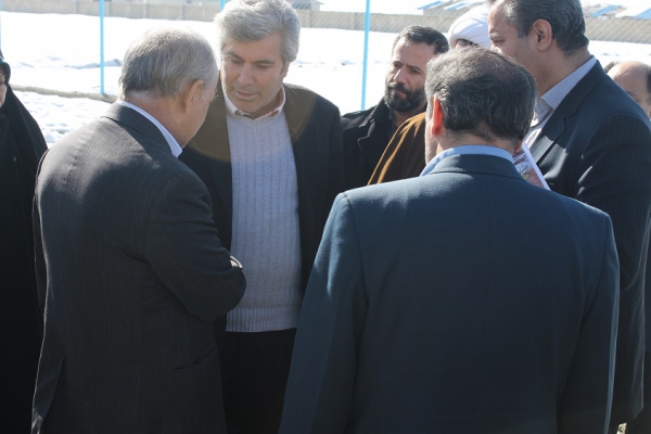 افتتاحیه مجموعه توسط معاون رییس جمهور جناب آقای جمشید انصاری و رییس جهاد کشاورزی استان زنجان